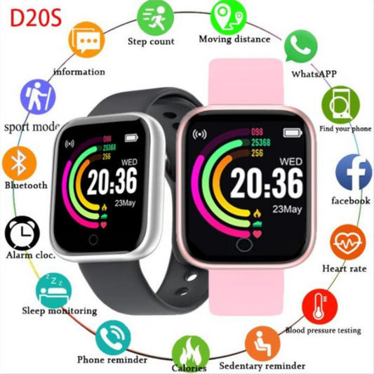 Wristwatch Fitness Y68 Color Screen Smart Sport Bracelet