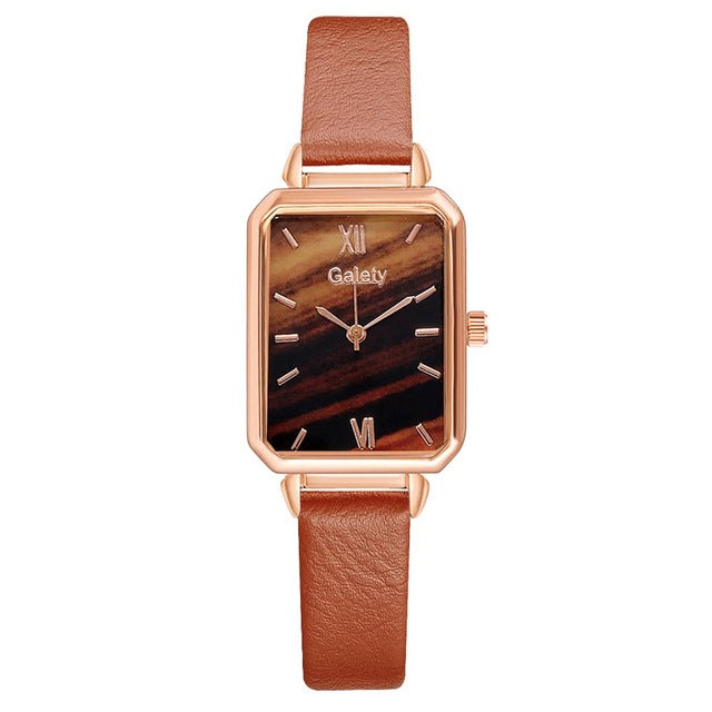 Gaiety Brand Women Watches Fashion Square Ladies Quartz Watch