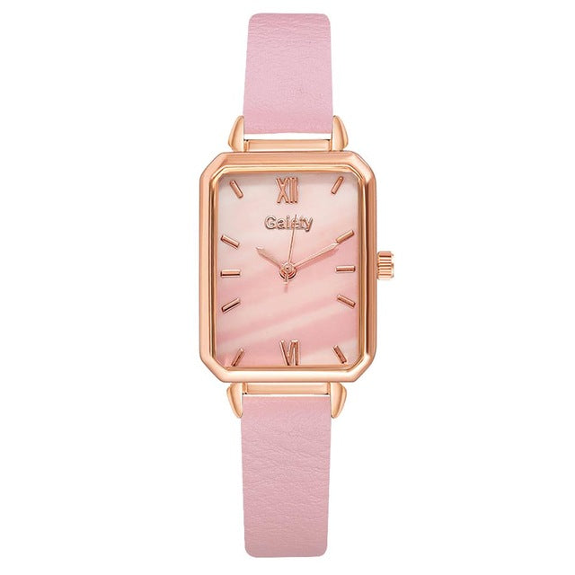 Gaiety Brand Women Watches Fashion Square Ladies Quartz Watch