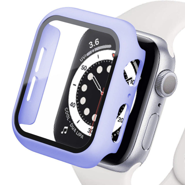 Glass+Cover For Apple Watch case iWatch Accessorie Screen Protector