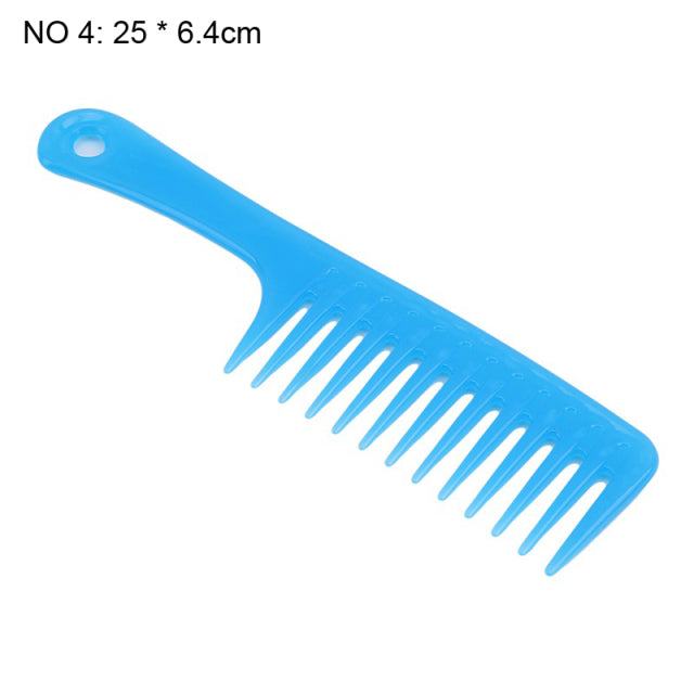 Grove Hairdress Comb Heat Resistant Woman Wet Hook Curly Hair Brushes