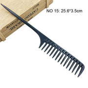 Grove Hairdress Comb Heat Resistant Woman Wet Hook Curly Hair Brushes