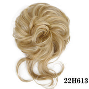 LUPU Synthetic Hair Bun Chignon Messy Curly Hair