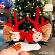 Christmas Cute Antler Hair Clips