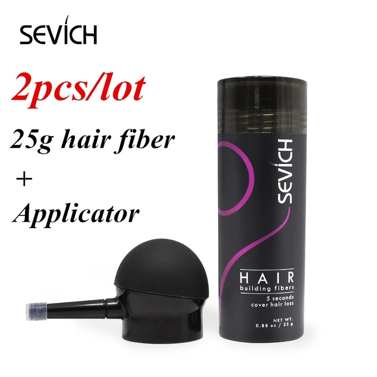 Sevich 2pcs/lot 10 Colors Hair Building Fiber Set