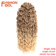 Deep Wavy Twist Crochet Hair Synthetic Afro Curly Hair