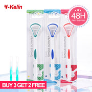 Y-Kelin Sales Silicone Tongue Scraper Brush