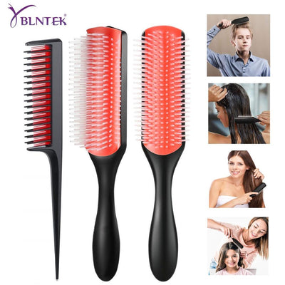 YBLNTEK Hair Comb 9-Row Detangling Hair Brush