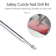 Safety Nail Drill Bits Tungsten Carbide Drill Bit Cuticle Remover