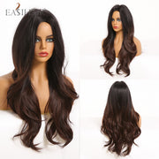 EASIHAIR Ombre Brown Light Blonde Platinum