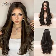 EASIHAIR Ombre Brown Light Blonde Platinum