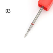 Tungsten Carbide Nail Drill Bit Milling Cutter Eletric Manicure Machine