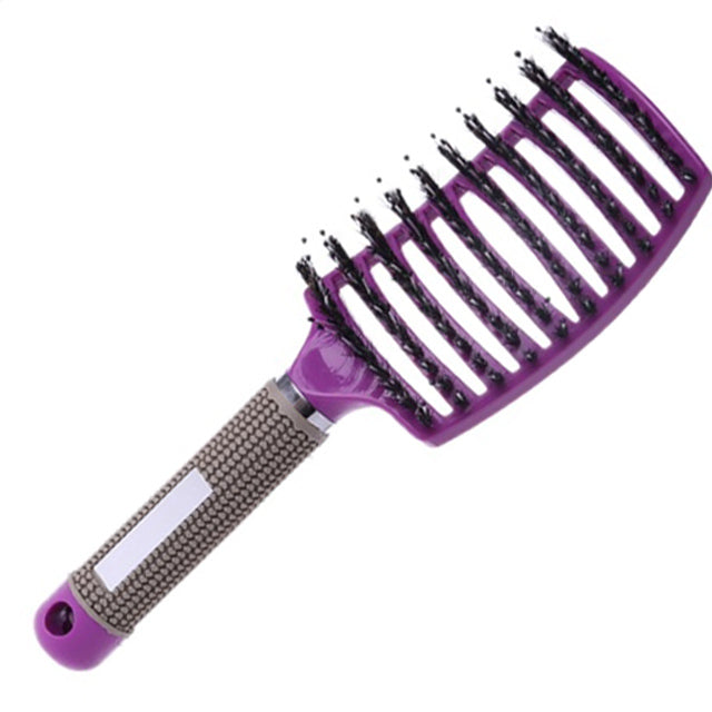 Pop Brush Brosse Detangling Hair Brush Nylon Scalp