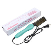 New 2 In 1 Hair Straightener Brush Professional Hot Comb