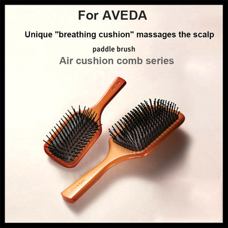 For aveda Massage Comb Gasbag Anti Static Hair Air Cushion Wooden Hairbrush