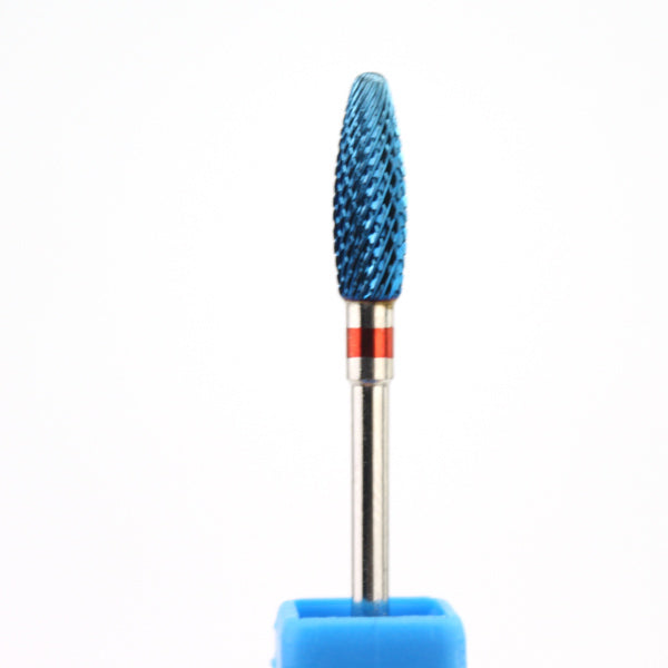 Tungsten Blue Rainbow Carbide Nail Drill Bit