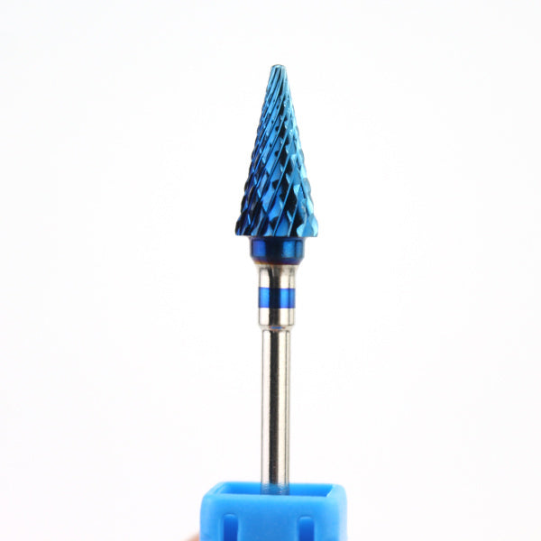 Tungsten Blue Rainbow Carbide Nail Drill Bit