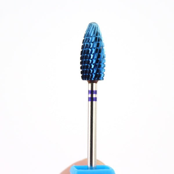 Tungsten Blue Rainbow Carbide Nail Drill Bit