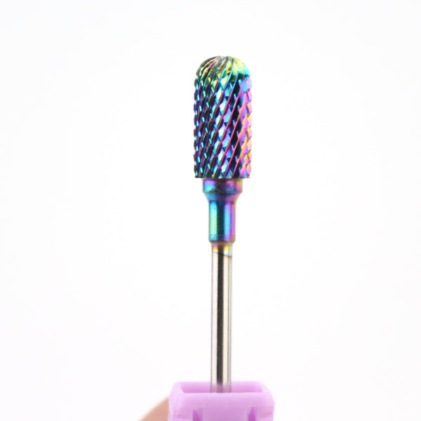 Tungsten Blue Rainbow Carbide Nail Drill Bit