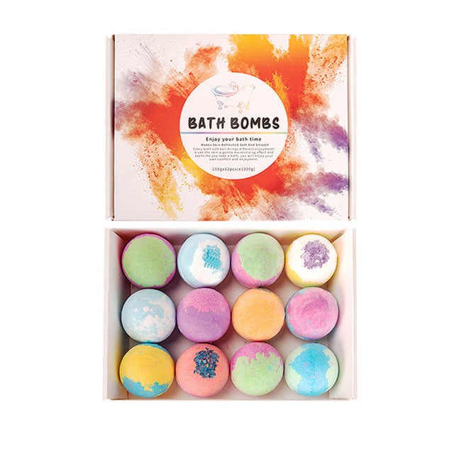 Bath Bombs Shea Moisture Foot Ball Bubble Bath Women Herbal Essential Oil