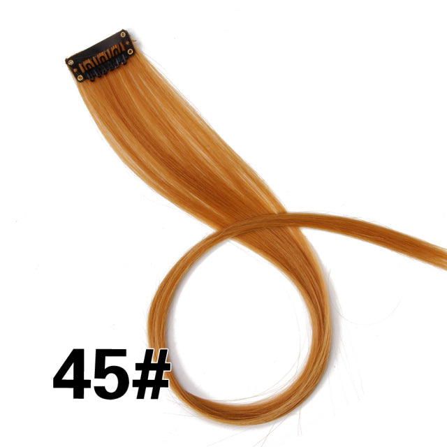 Synthetic Long Straight Women High