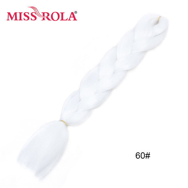 Color Glowing Hair Extension Twist Jumbo Braids