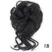 XINRAN Synthetic Curly Donut Chignon