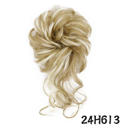 XINRAN Synthetic Curly Donut Chignon