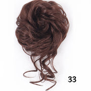 XINRAN Synthetic Curly Donut Chignon