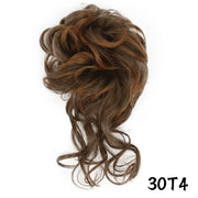 XINRAN Synthetic Curly Donut Chignon