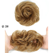 XINRAN Synthetic Curly Donut Chignon