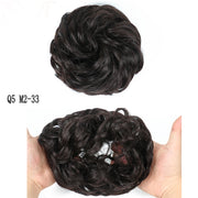 XINRAN Synthetic Curly Donut Chignon