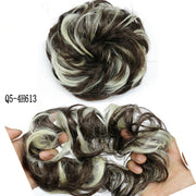 XINRAN Synthetic Curly Donut Chignon