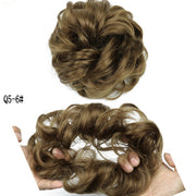 XINRAN Synthetic Curly Donut Chignon