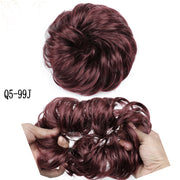 XINRAN Synthetic Curly Donut Chignon