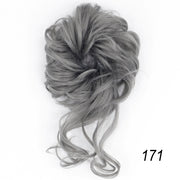 XINRAN Synthetic Curly Donut Chignon