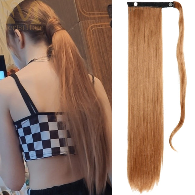 MERISIHAIR Synthetic Long Straight Wrap