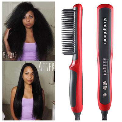 Multifunctional Hair Straightener Comb