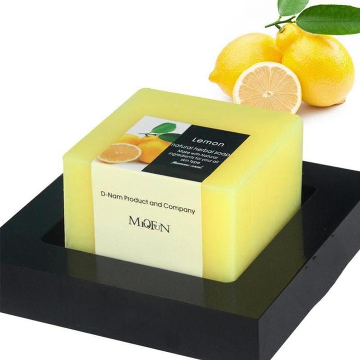 Natural Lemon Soap Kojic Acid Glycerin Handmade Soap