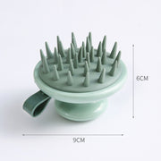 Silicone Head Body Scalp Massage Brush Silicone Shampoo Brush