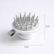 Silicone Head Body Scalp Massage Brush Silicone Shampoo Brush