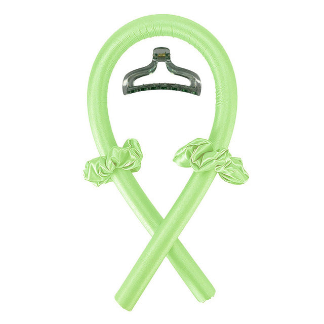 Heatless Hair Curlers Curling Iron Headband Lazy Curler Silk