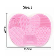 Scrubbing Pad Cosmetic Brush Cleaning Pad Silicone