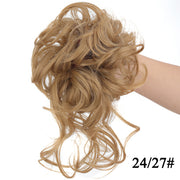 LUPU Synthetic Hair Bun Chignon Messy Curly Hair