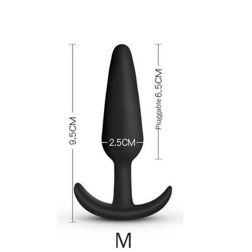 silicone plug anal butt plug