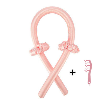 Heatless Hair Curlers Curling Iron Headband Lazy Curler Silk