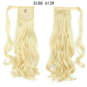 Synthetic Long Straight Ponytail Wrap Around Clip