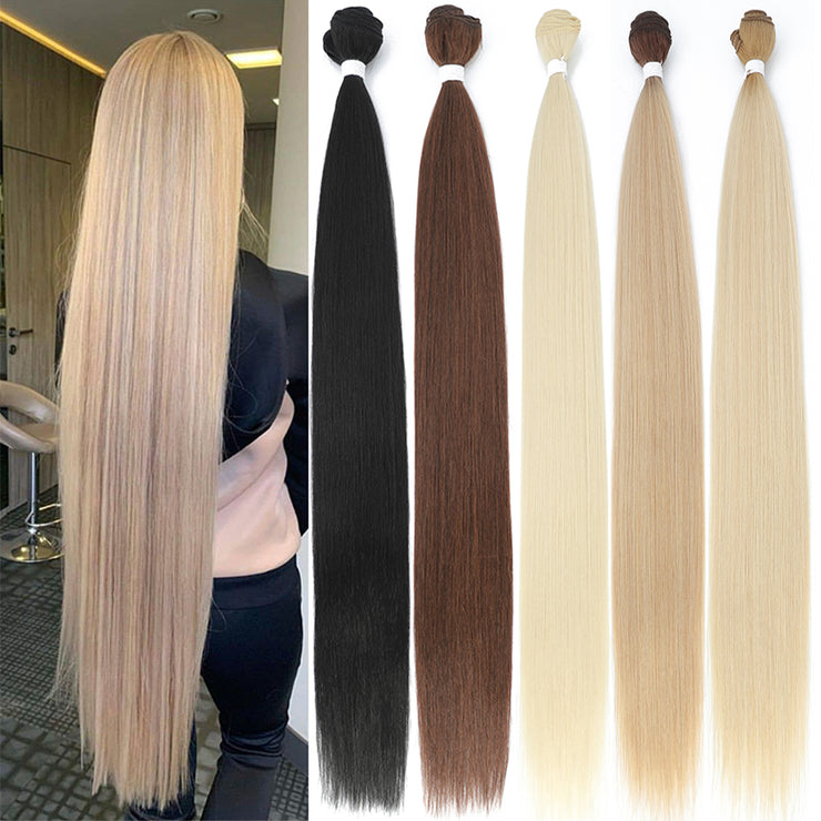 Bone Straight Hair Bundles Piano Ombre Hair Extensions