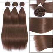 Bone Straight Hair Bundles Piano Ombre Hair Extensions