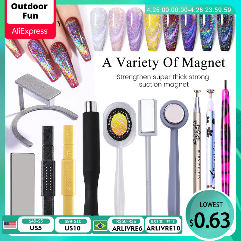 BORN PRETTY 1 Pc Cat Magnetic Stick 9D Effect Strong Plate